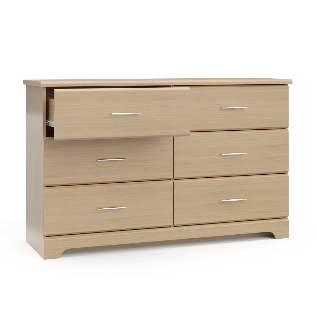 6 Drawer Double Dresser, Driftwood Y994