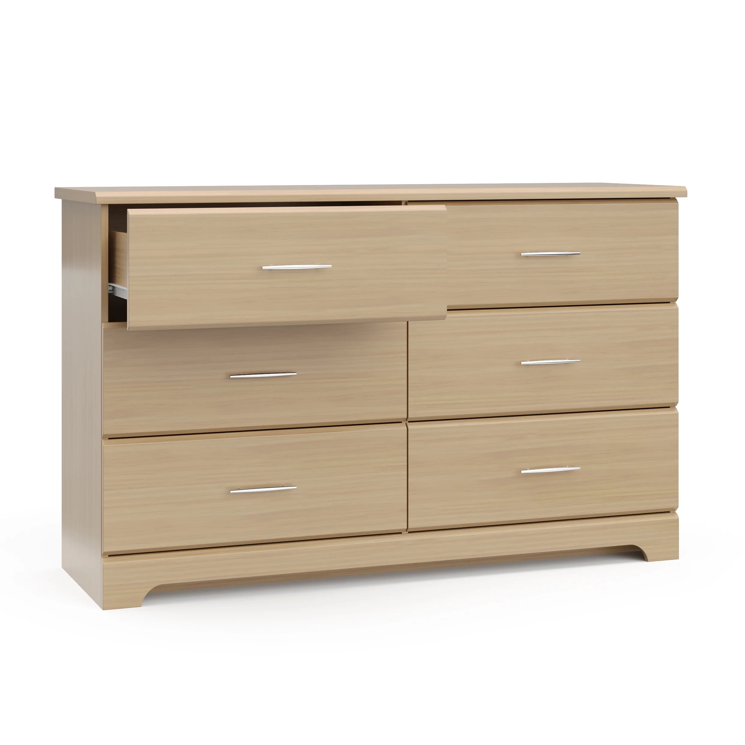6 Drawer Double Dresser, Driftwood Y994