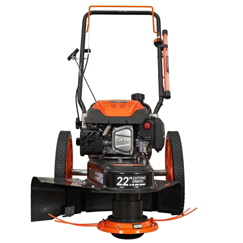 22 in. 170cc Gas Walk Behind String Trimmer Mower V2340