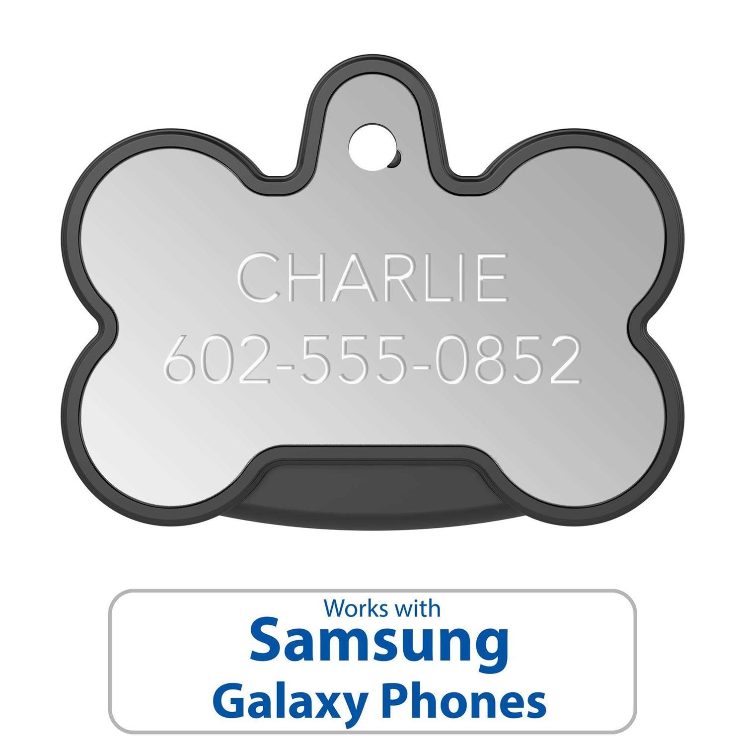 Smart Tag Dog Bone Personalized ID and Tracker U17372