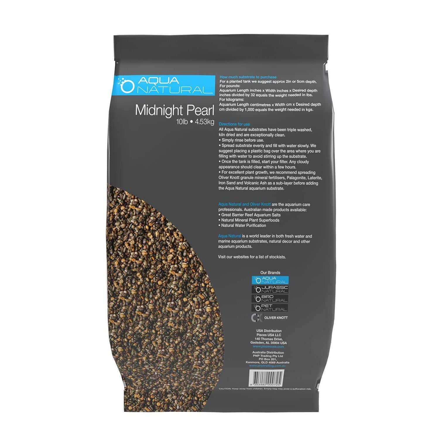 Midnight Pearl Gravel for Aquariums A747