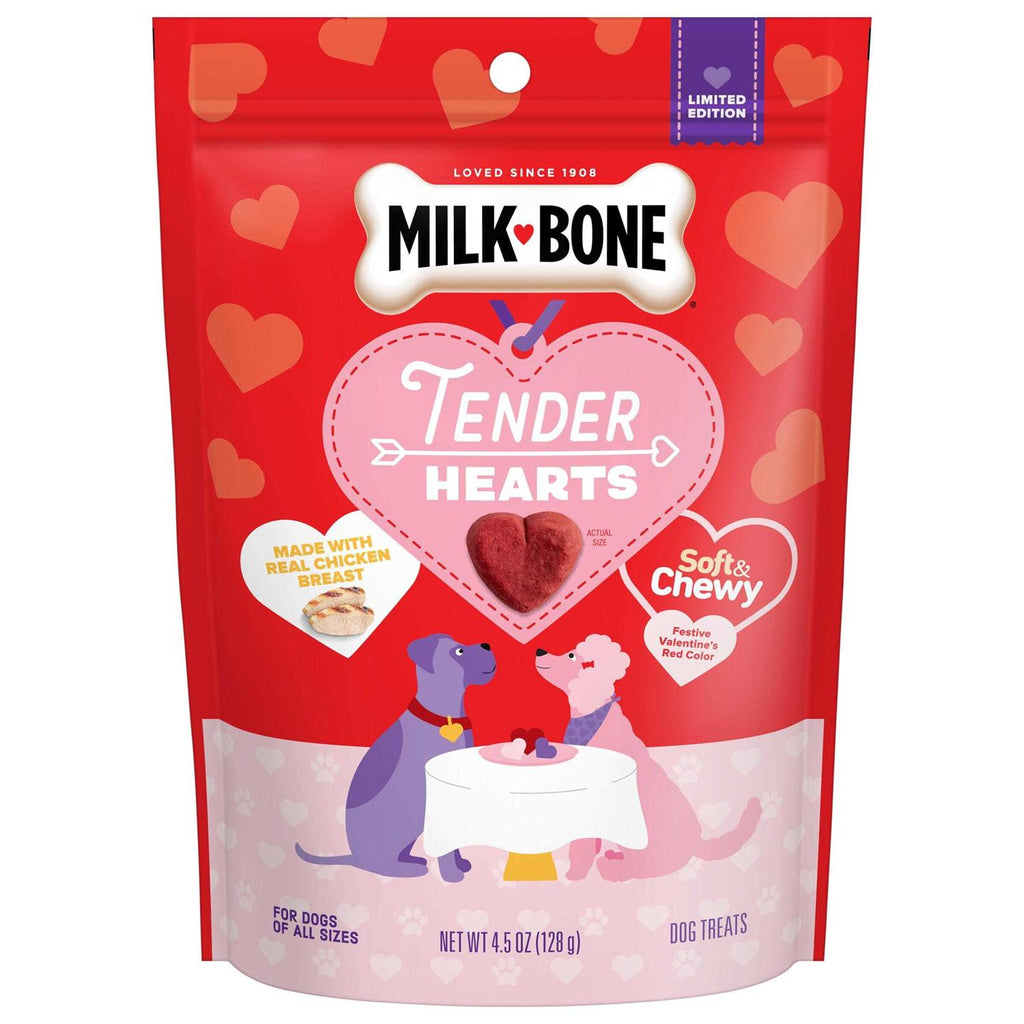 Milk-Bone Tender Hearts Soft &amp; Chewy Dog Treats - Pet Supplies online store