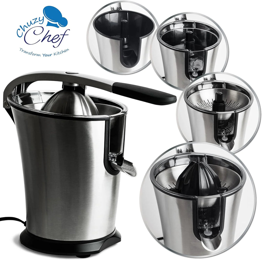 Electric Citrus Juicer with Anti-Drip Press, 300W E499863