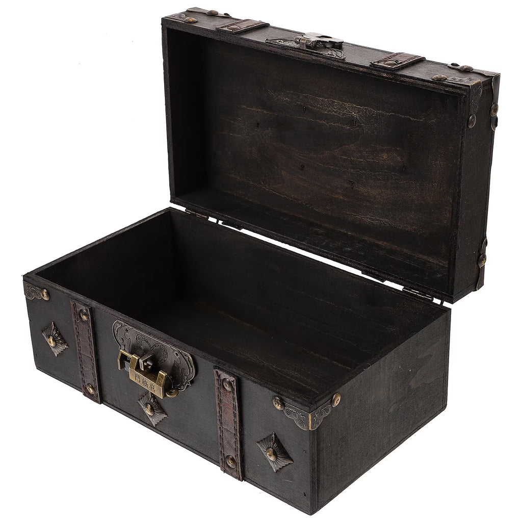 Sundries Organizer Decorative Storage Boxes with Lids Vintage Holder Travel