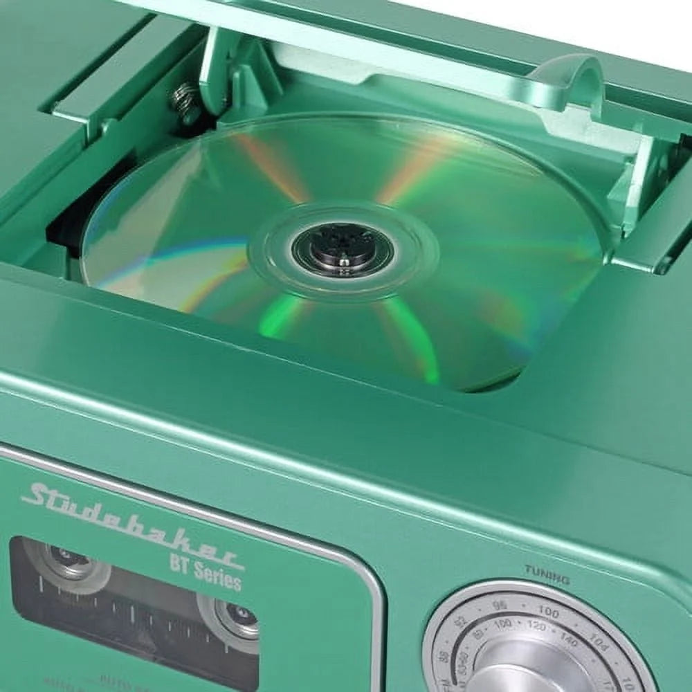 Bluetooth Portable CD Player Radio Cassette U690552