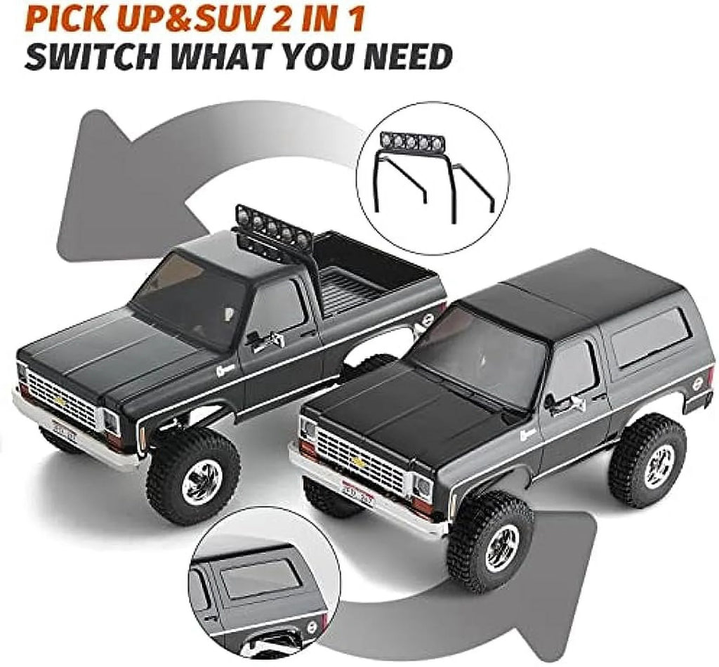 RC Crawler 4WD Off-Road Truck with LED Lights I6071