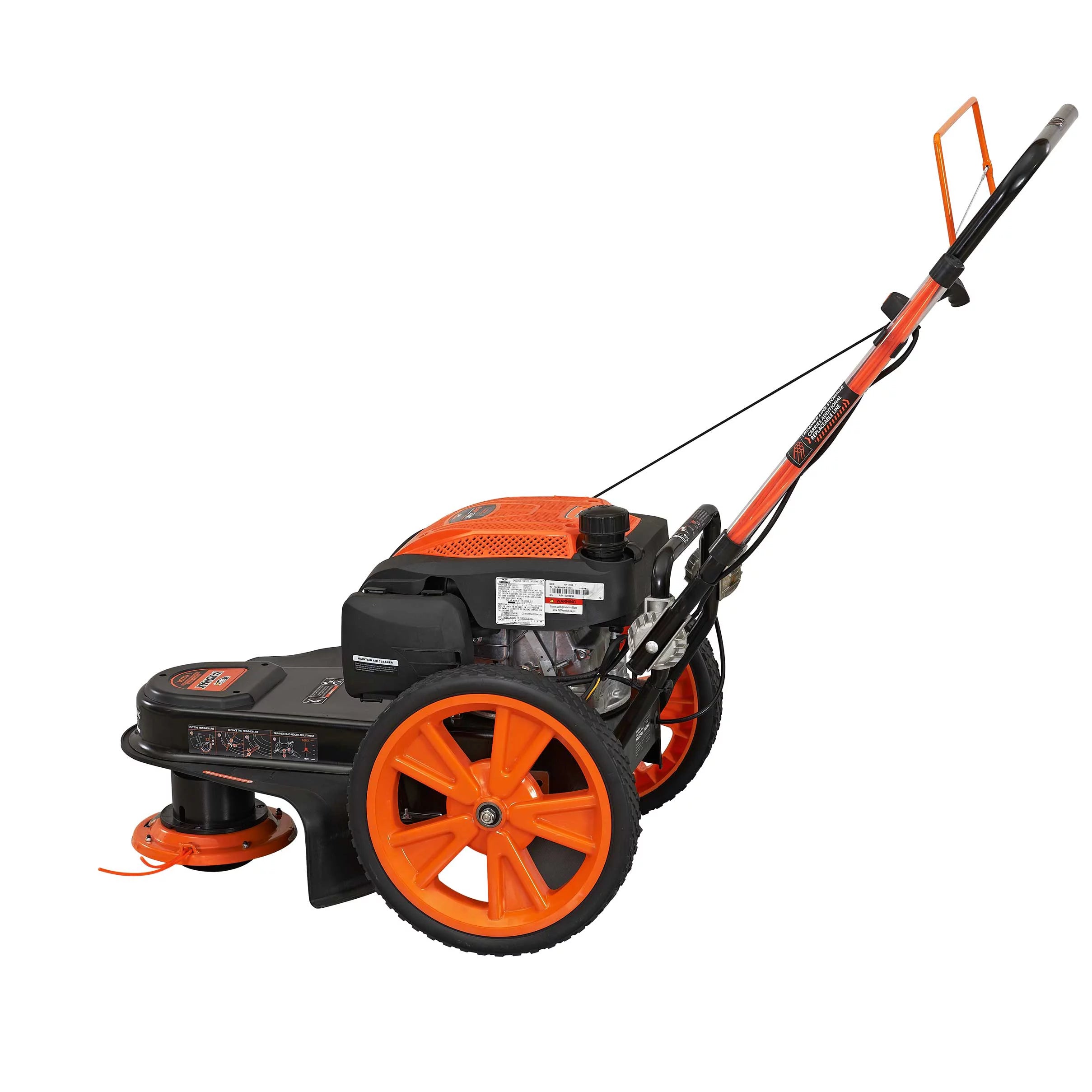 22 in. 170cc Gas Walk Behind String Trimmer Mower V2340
