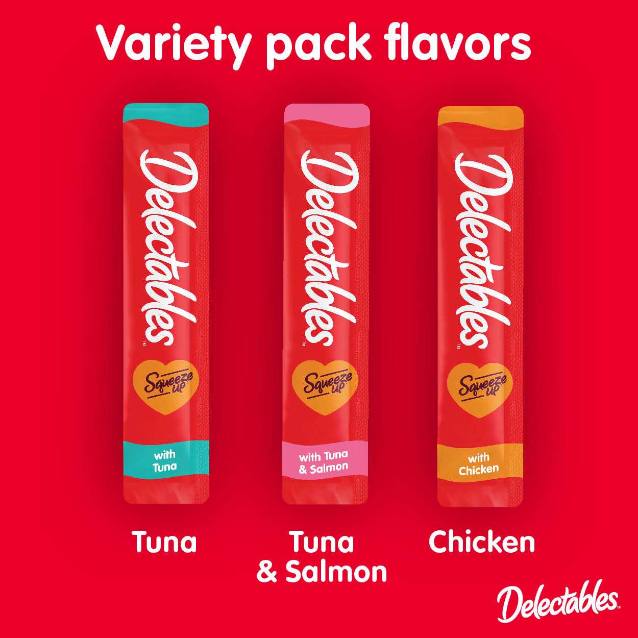 Lickable Wet Cat Treat Variety Pack D795516