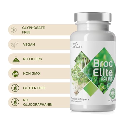 Broccoli Supplement with Stabilized Sulforaphane Extract, 30 Vegetable Capsules W3668