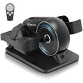 ANCHEER Under Desk Elliptical Machine, Resistance/Speed Dual Mode Ellipse Leg Exerciser While Sitting for Seniors Exercise Bike Pedal Exerciser While Sitting with Massage Pedal/Remote Control