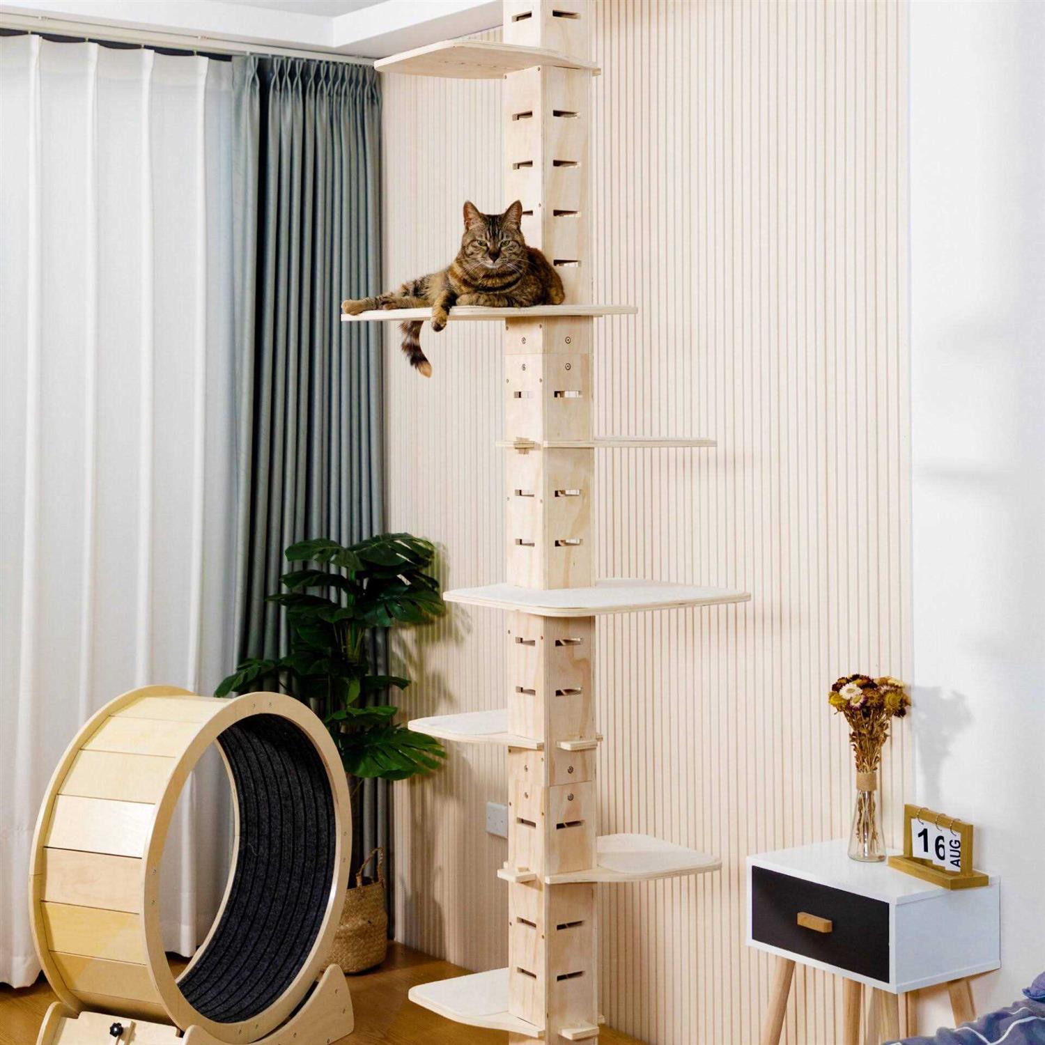 Floor-to-Ceiling Cat Tree J918