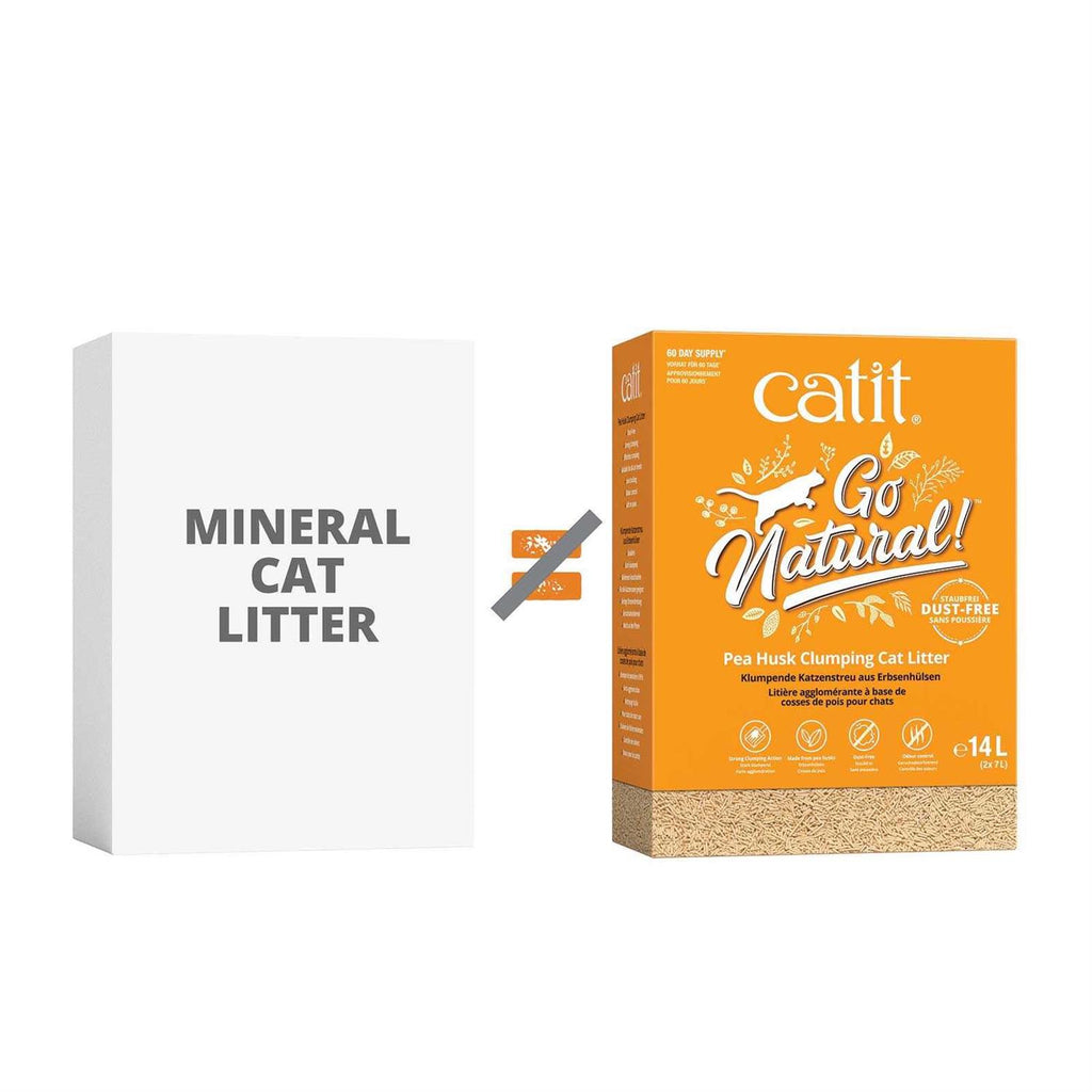 Pea Husk Clumping Cat Litter G21620