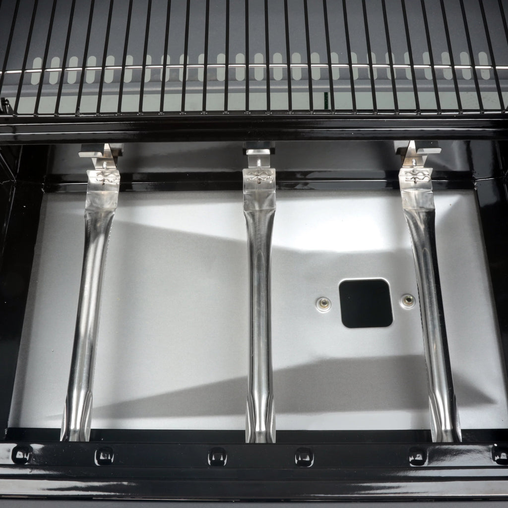 5 Burner Propane Gas Grill and Griddle, Black R371540