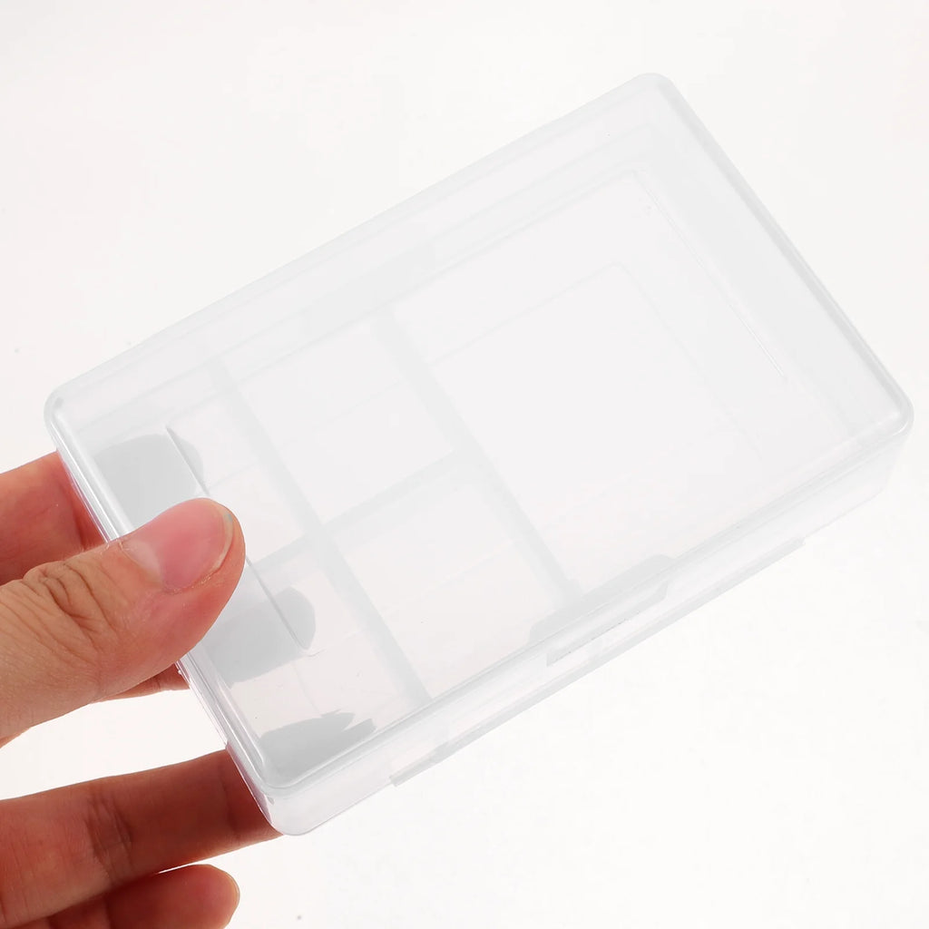Clear Storage Boxes with Lids, 4 Pack X580