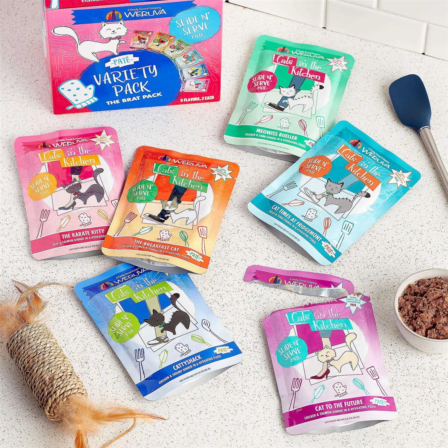 Cat Food Pouches Variety Pack H41599