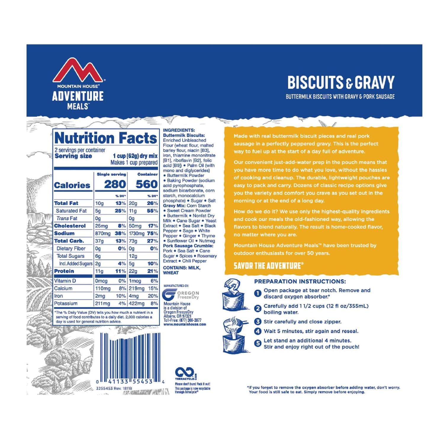 Biscuits & Gravy Pet Food F1168
