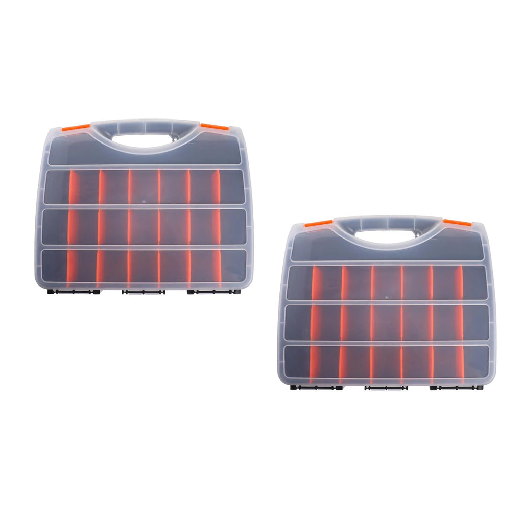 Screw Tool Organizer with Removable Dividers, Impact Resistant Storage Bins R254727