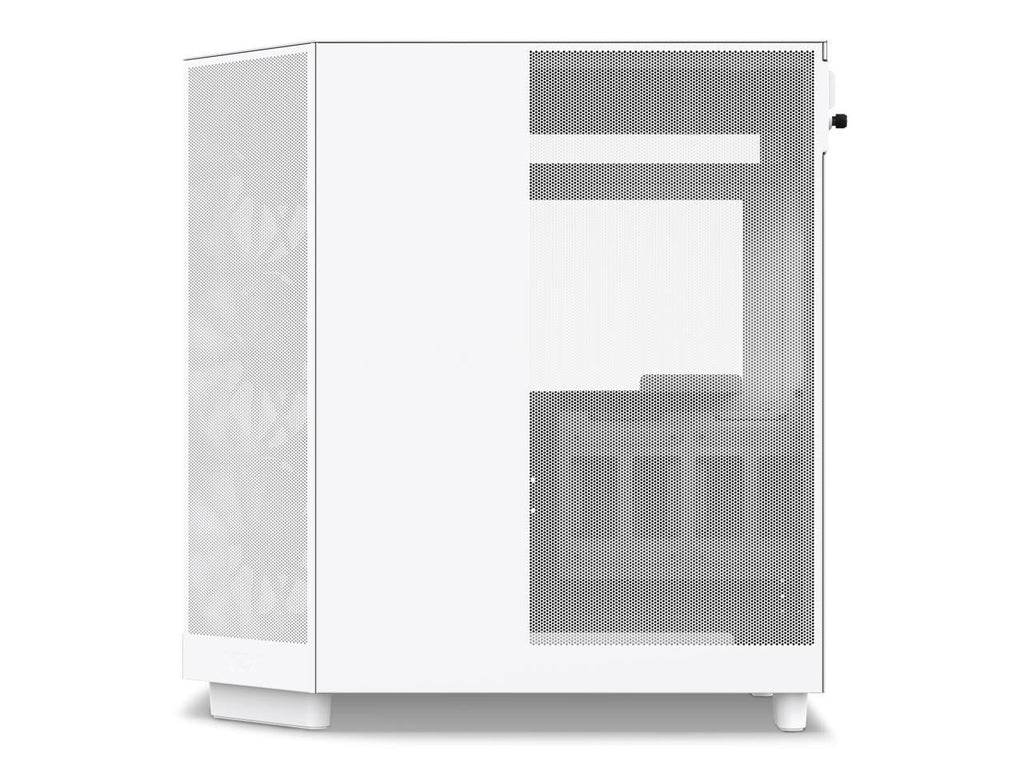 Compact Dual-Chamber Mid-Tower Airflow Case, White E21114