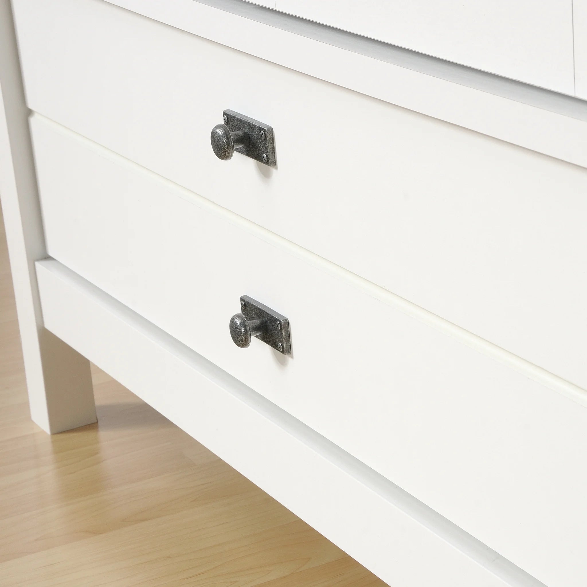 Soft White Armoire B55246