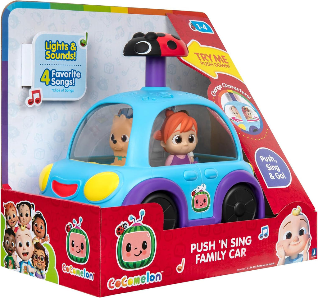 Musical Light-Up Push Car for Toddlers N59768