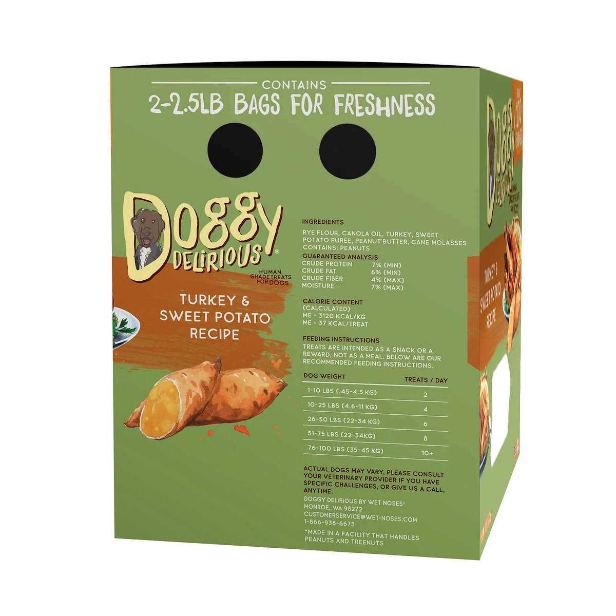 Turkey and Sweet Potato Dog Treats N9319