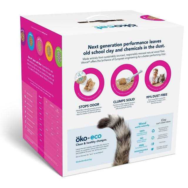 Super Soft Clumping Wood Cat Litter B835