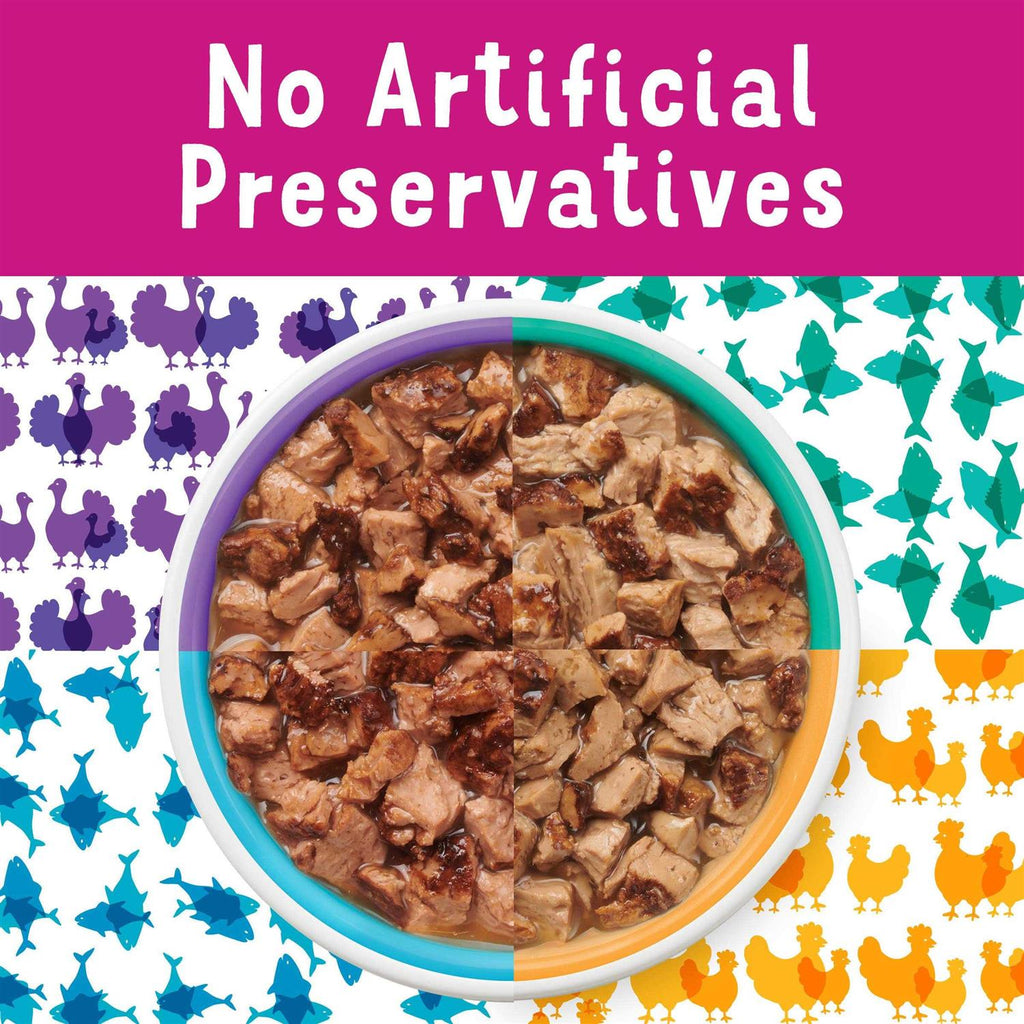 Wet Cat Food Variety Pack Chicken in Gravy R3362