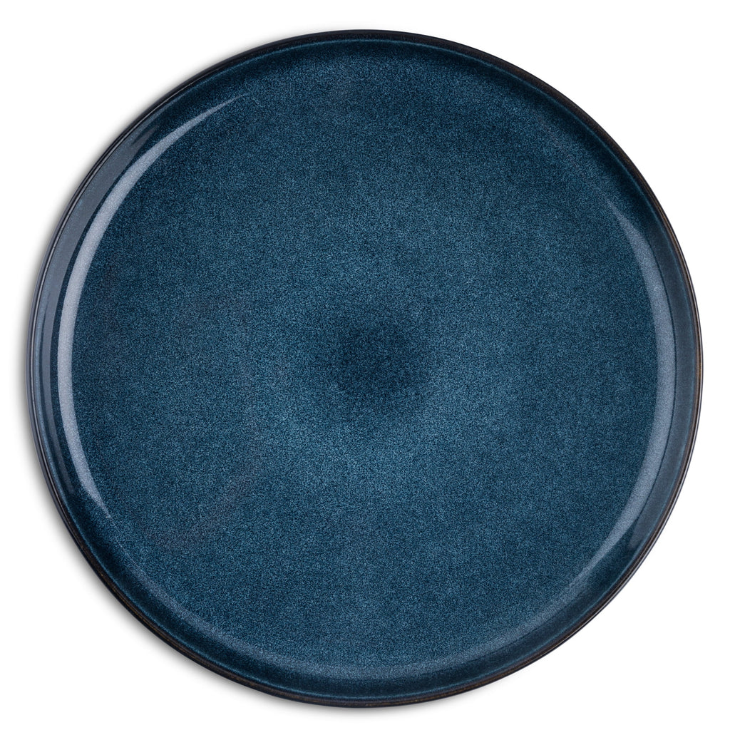 12-Piece Stoneware Dinnerware Set, Atlantic Blue C485111