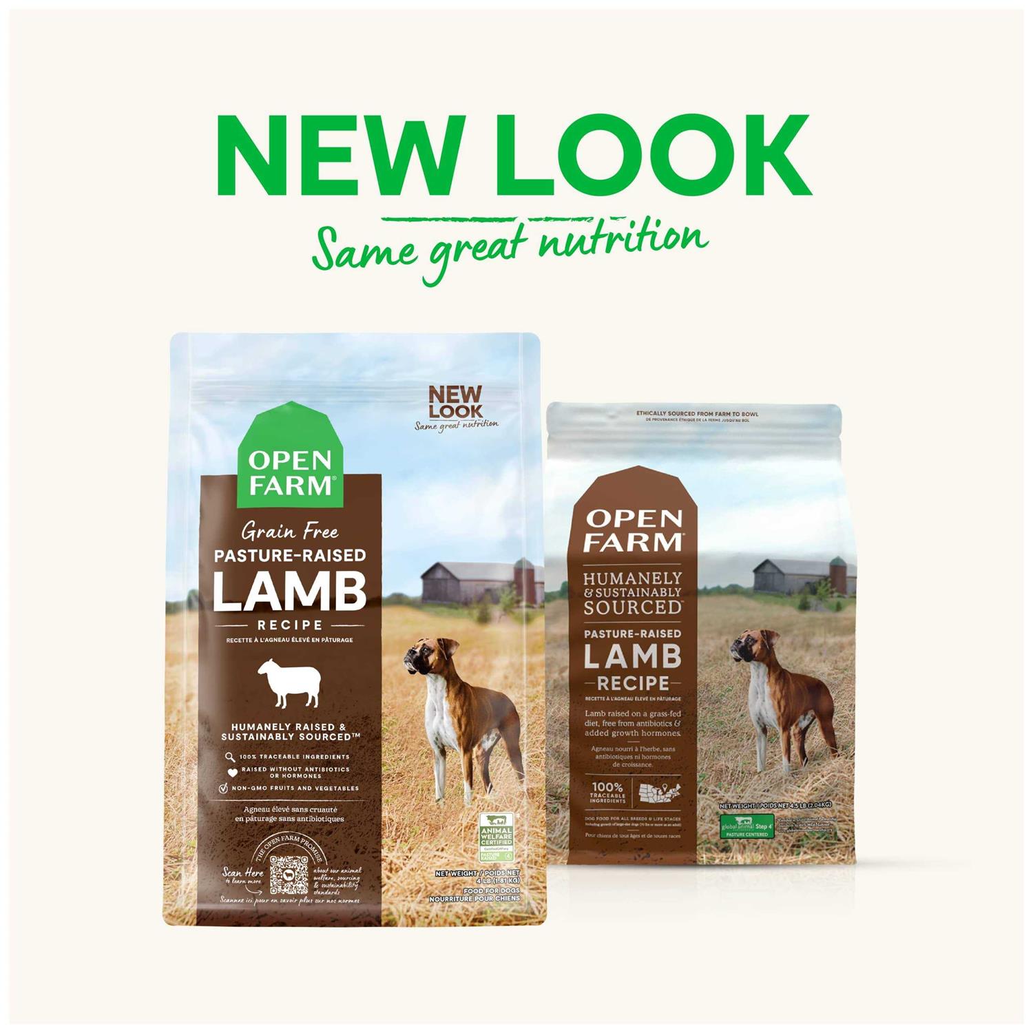 Grain-Free Pasture Raised Lamb Dry Dog Food U846228
