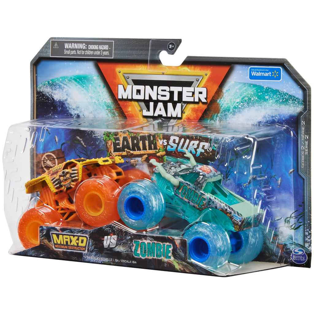 Die-Cast Monster Trucks 1:64 Scale for Kids Ages 3+ M512