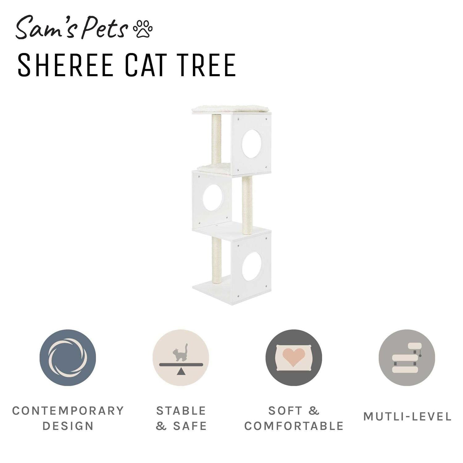 White Cat Tree Z698441