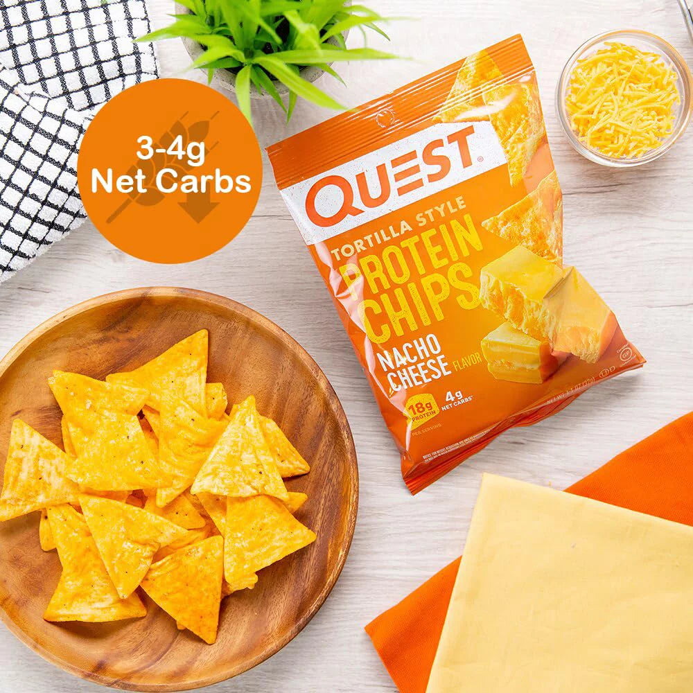 Protein Chips Variety Pack, Assorted Flavors, High Protein Snack, 6 Pack N3046