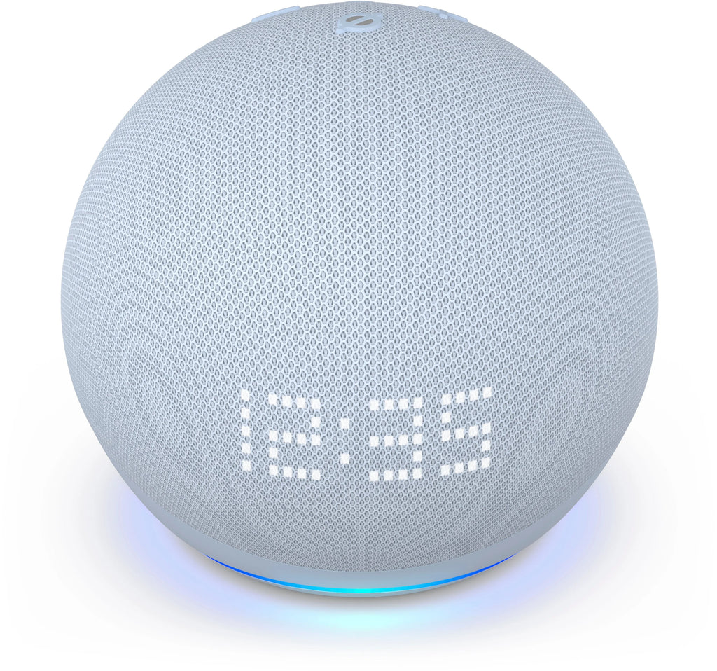 Smart Speaker with Clock and Alexa I76456