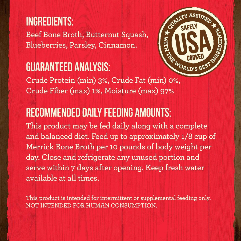 Grain Free Beef Bone Broth for Pets M894