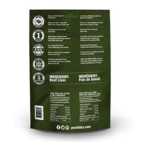 Freeze Dried Beef Liver Dog Treats K43750