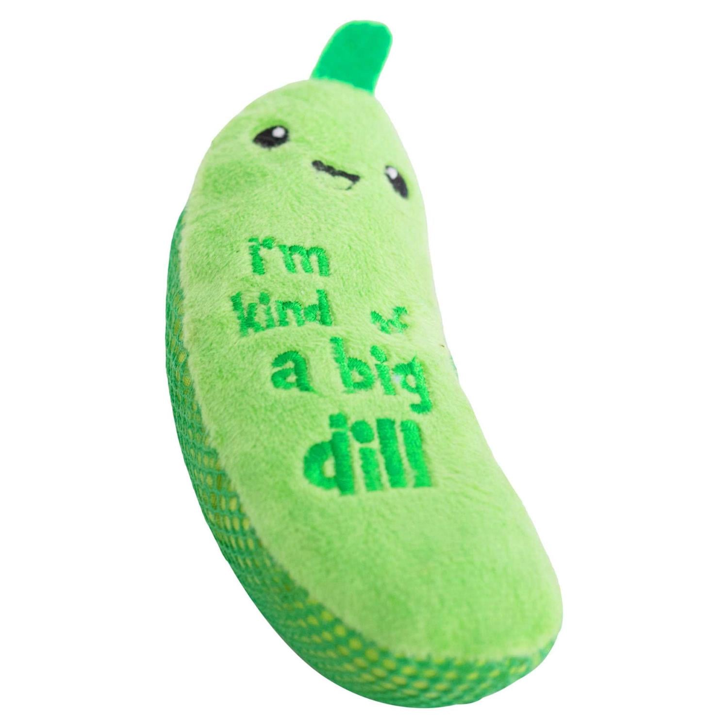 Crunchy Pickle Kicker Catnip Cat Toy I5259