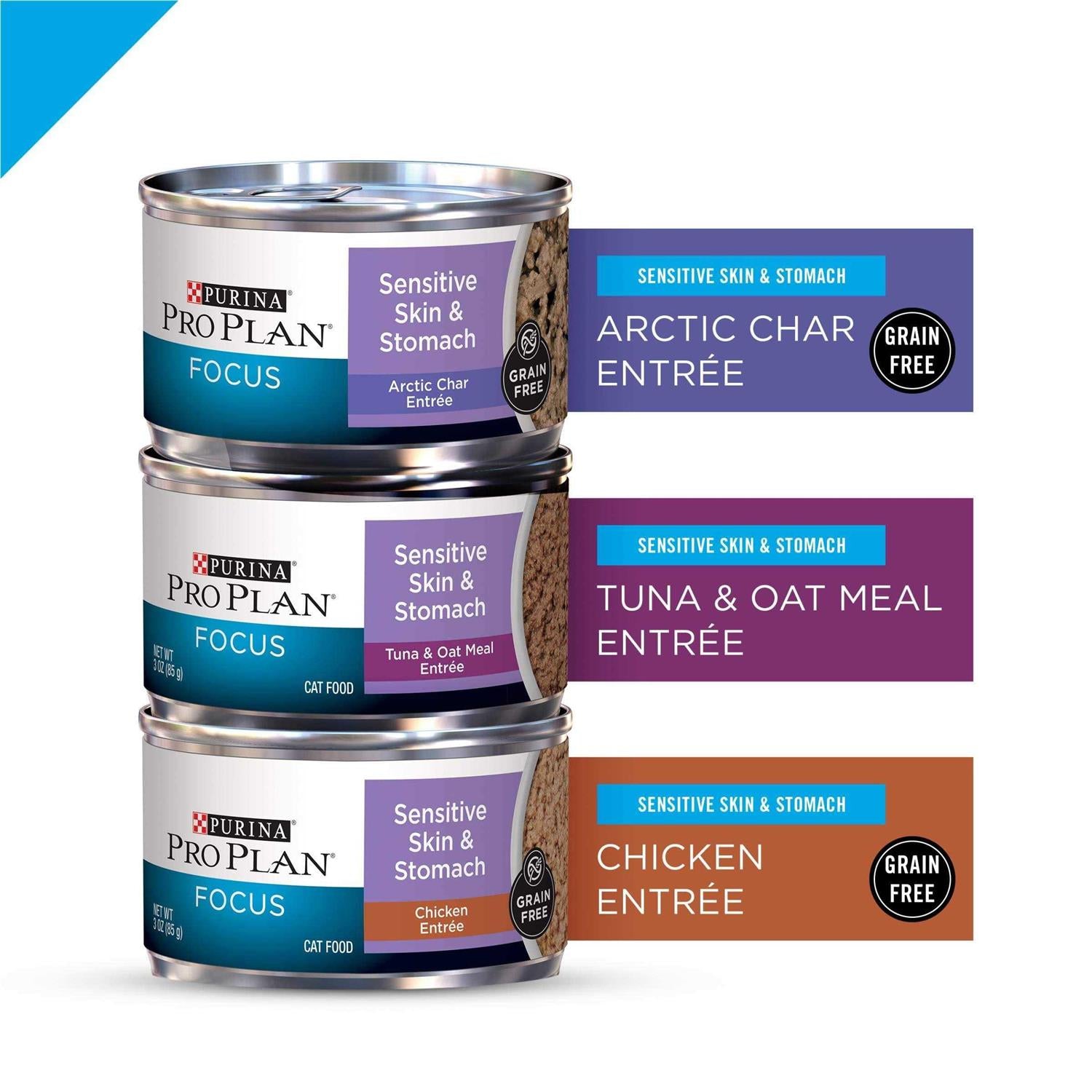 Sensitive Skin and Stomach Wet Cat Food Variety Pack K184580
