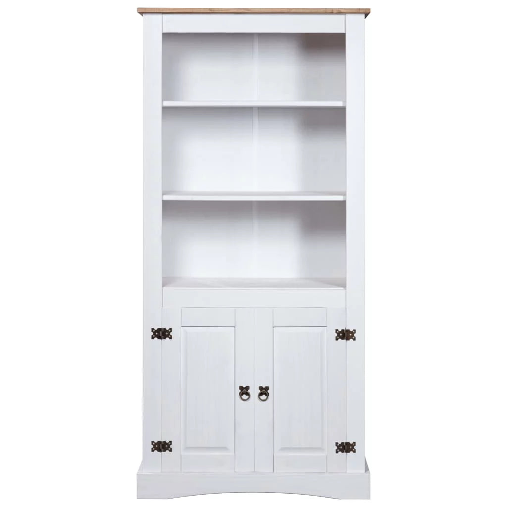 Cupboard Mexican Pine Corona White 31.5"x15.7"x66.9" K927