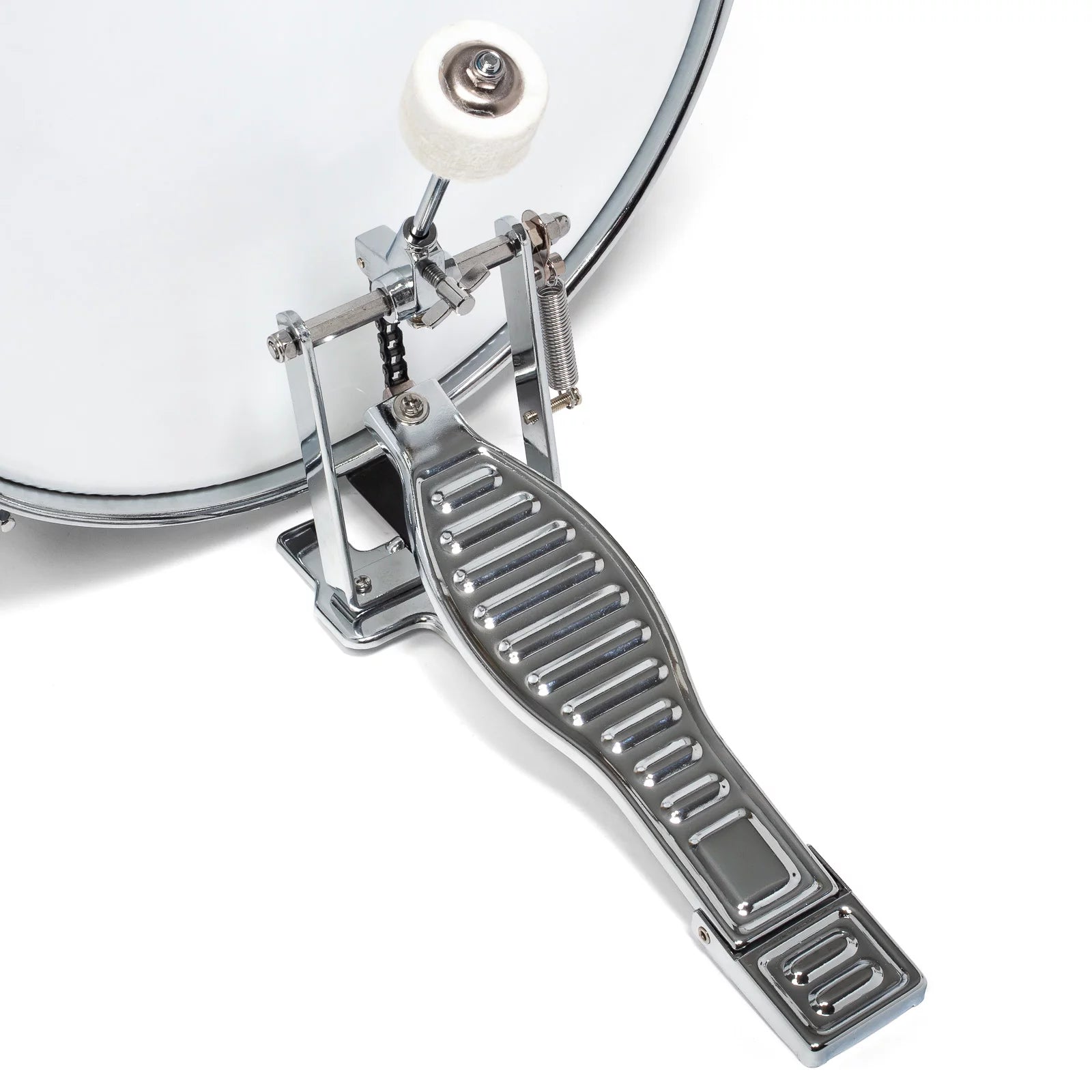 Junior Drum Set with Brass Cymbals and Adjustable Throne K521