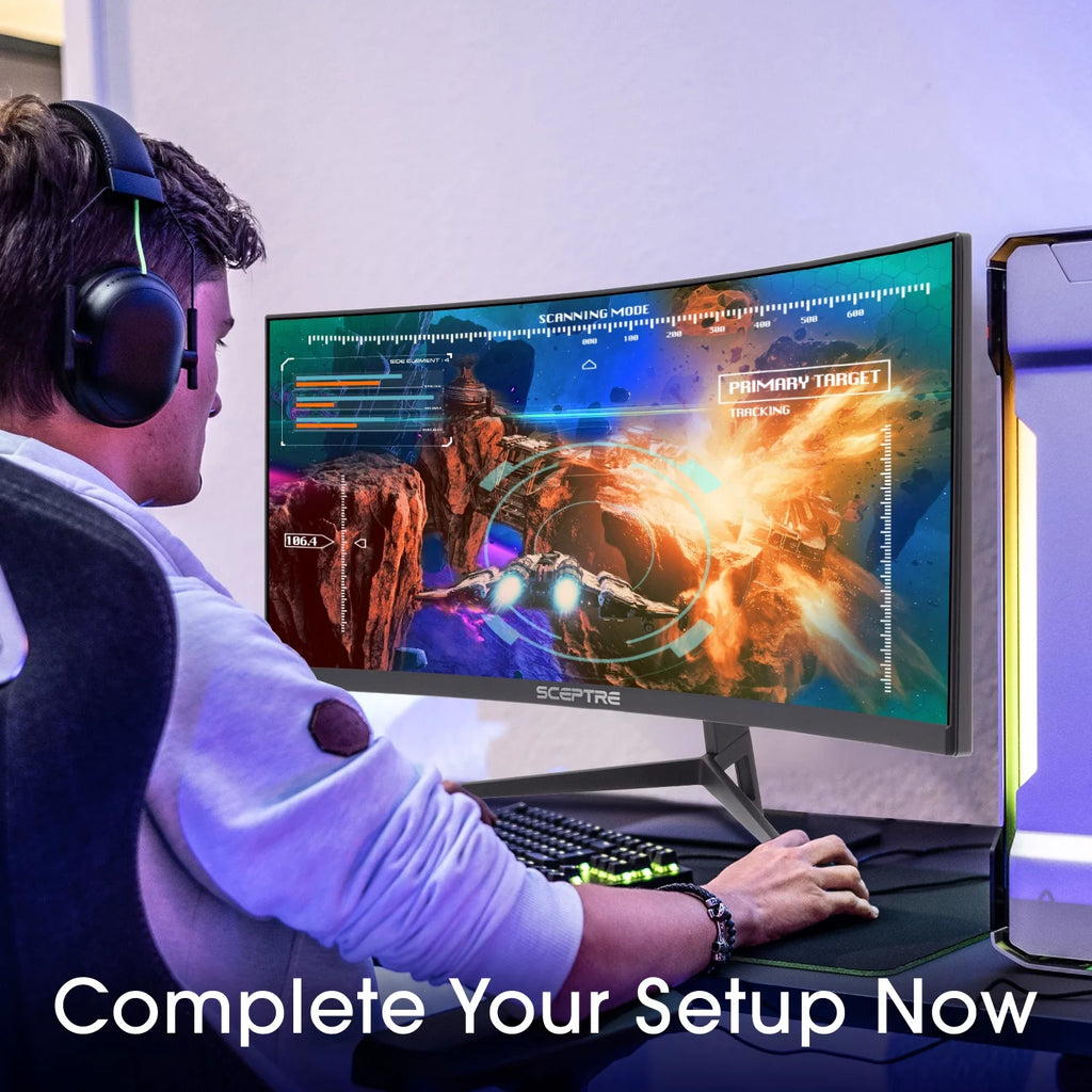 Curved 30" LED Monitor 2560 x 1080 200Hz VA O401208