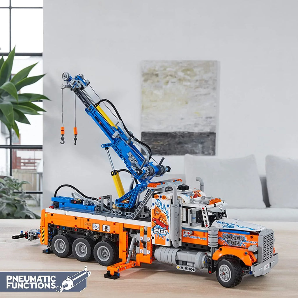Heavy-Duty Tow Truck with Crane X428672