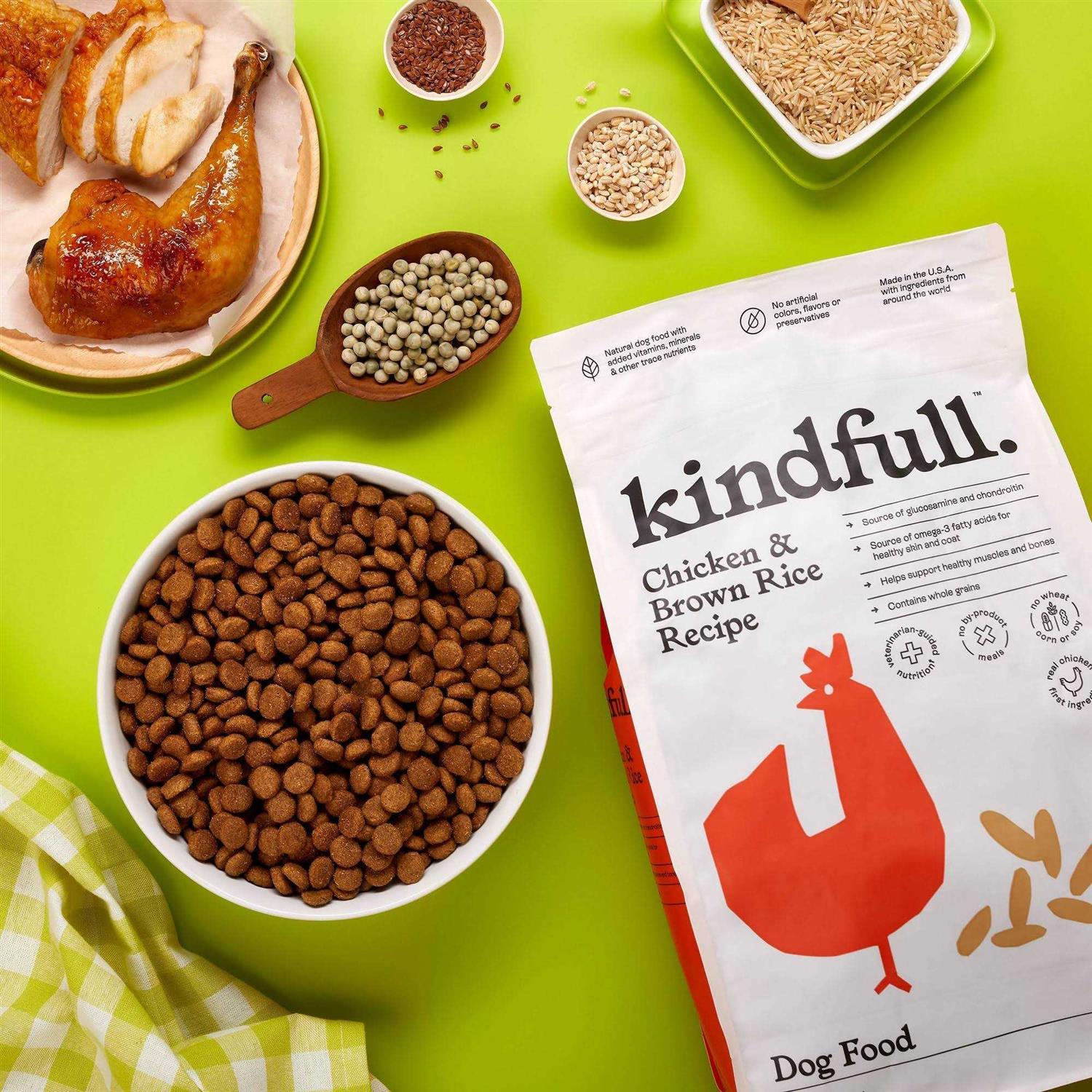 Chicken and Brown Rice Recipe Dry Dog Food D59108