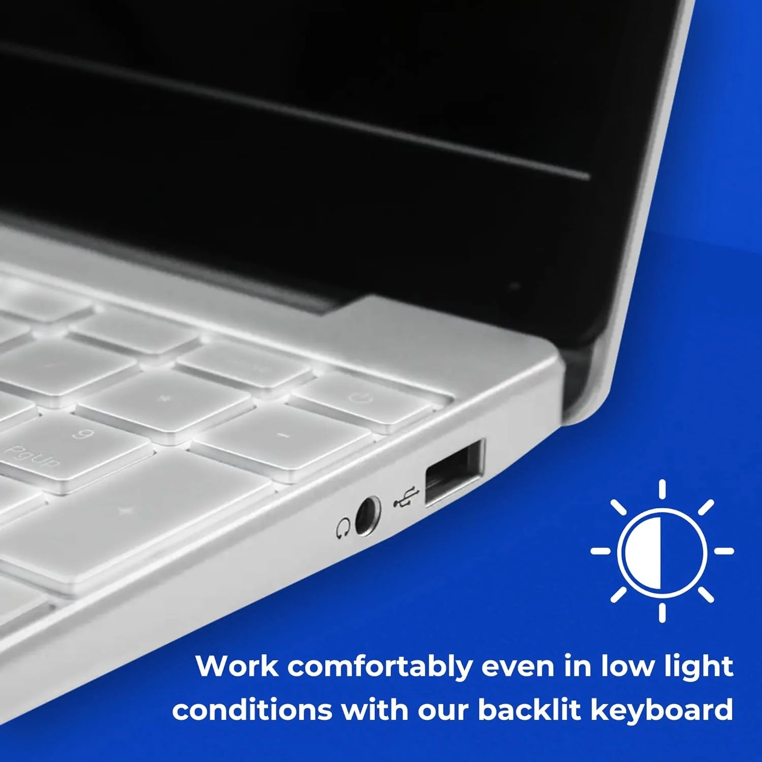 15.6" Laptop, Intel Quad-Core, 8GB RAM, 512GB SSD, Win 11 Pro Z4519