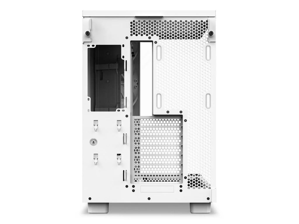 Compact Dual-Chamber Mid-Tower Airflow Case, White E21114