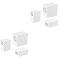 6 pcs  Convenient Storage Container Home Laundry Product Storage Container