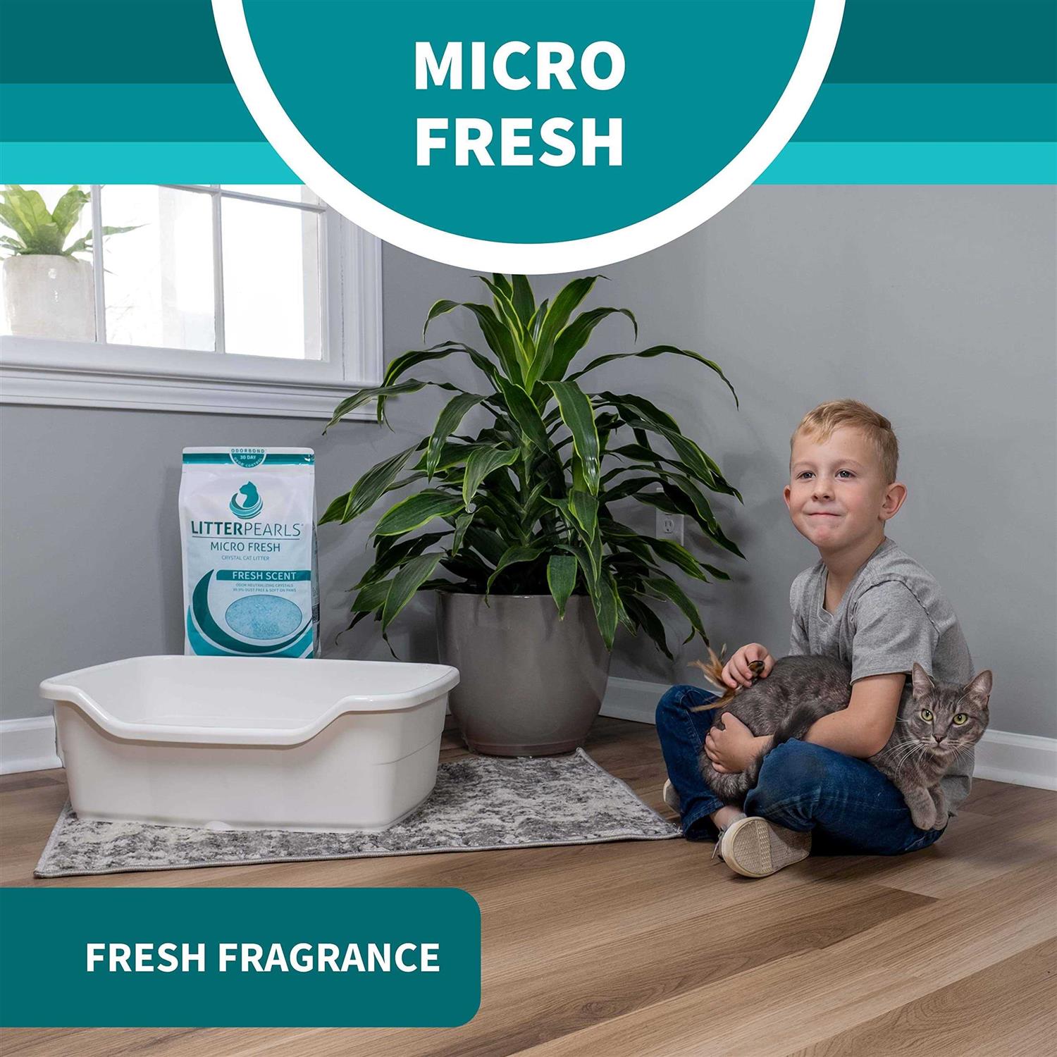 Crystal Cat Litter with Odor Control M610