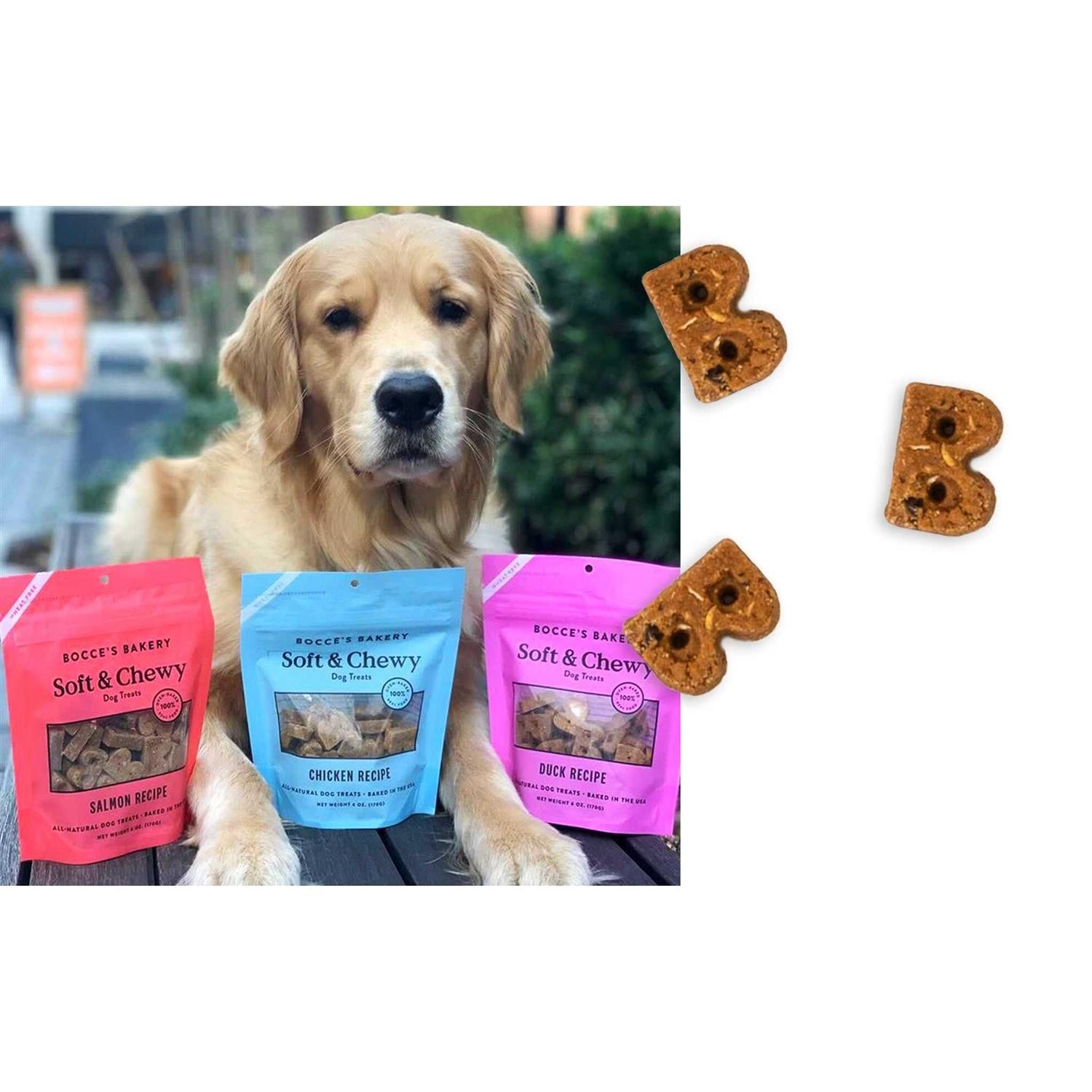 Soft & Chewy Peanut Butter & Banana Dog Treats P669