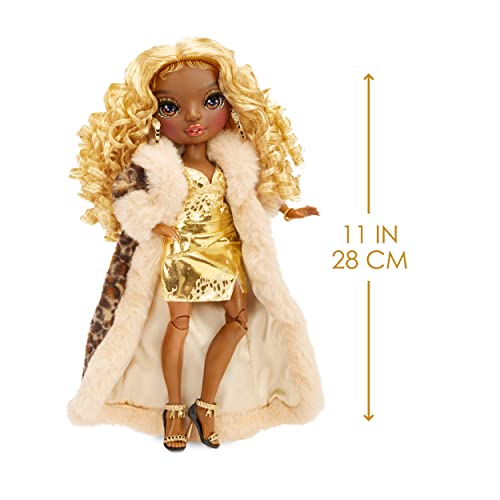 Posable Fashion Doll with 2 Designer Outfits and Vanity Playset W259133