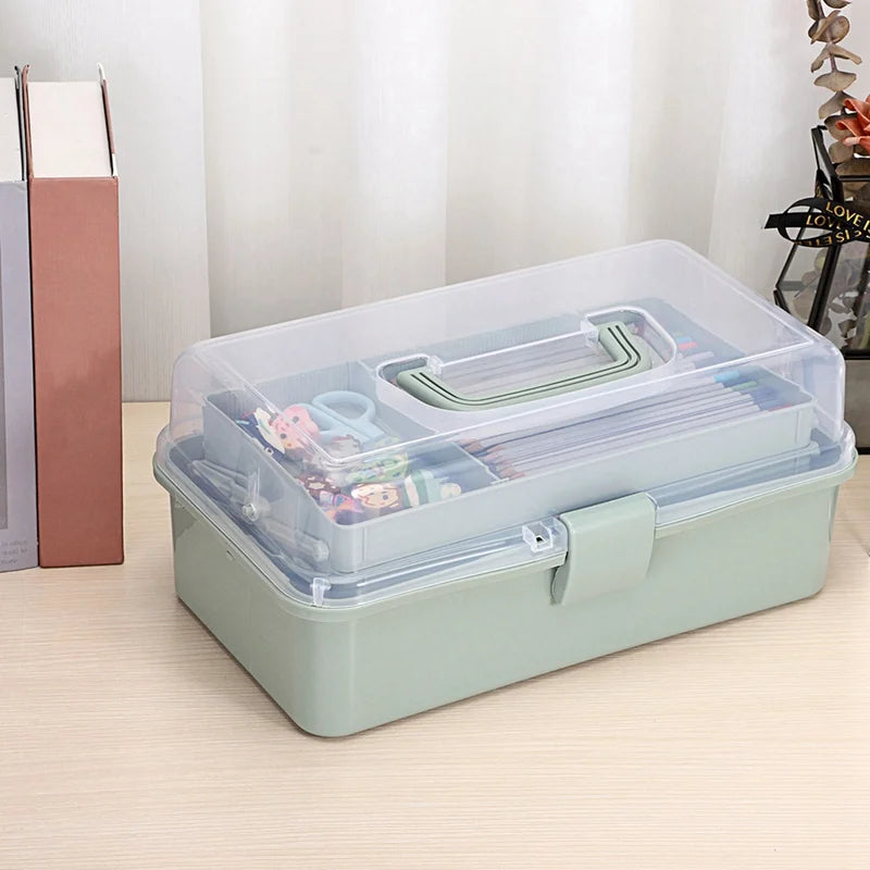 Plastic Dividing Storage Box with Adjustable Spacers N725