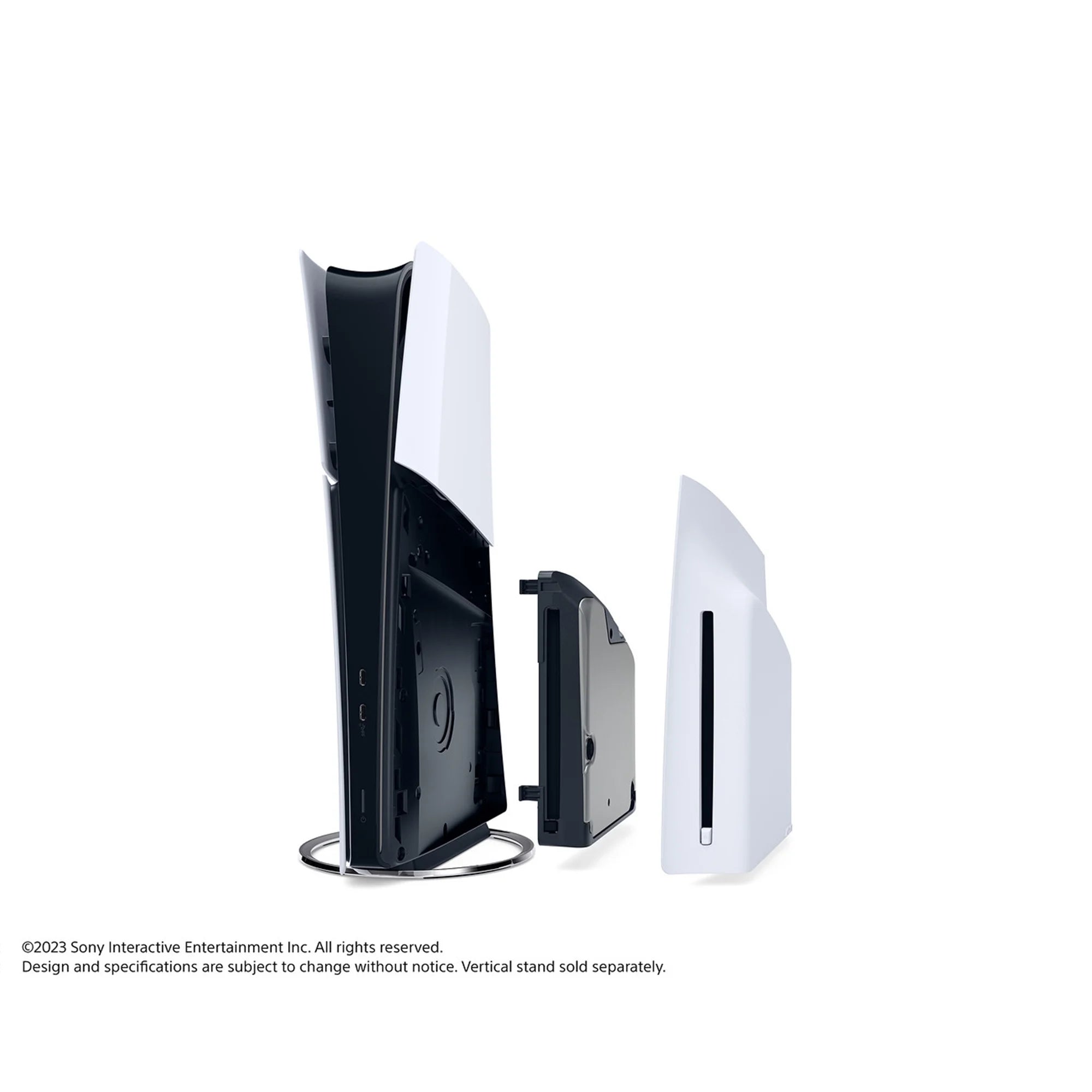 PS5 Slim Disc Edition 1TB Gaming Console with Spider-Man 2 Bundle and Controller Charger H552238